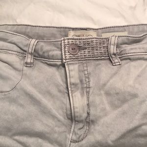 Dove grey chino shorts